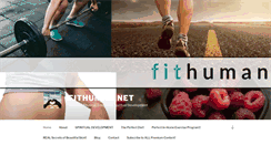 Desktop Screenshot of fithuman.net