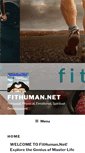 Mobile Screenshot of fithuman.net